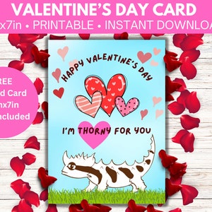 Carte de la Saint-Valentin —Thorny for You— Téléchargement numérique