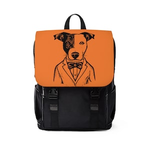 Dapper Dog - Rabat orange - Sac à dos de la rentrée scolaire
