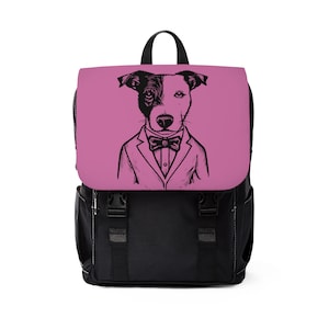 Dapper Dog - Rabat rose - Sac à dos pour la rentrée