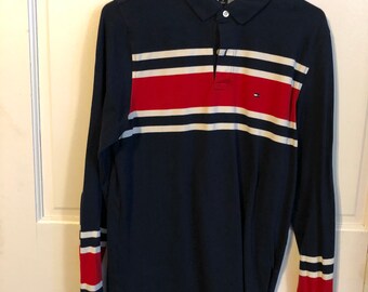 tommy hilfiger rugby jumper mens