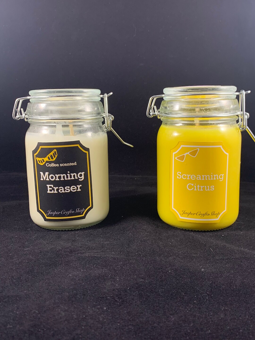 Coffee and Citrus Candles Etsy