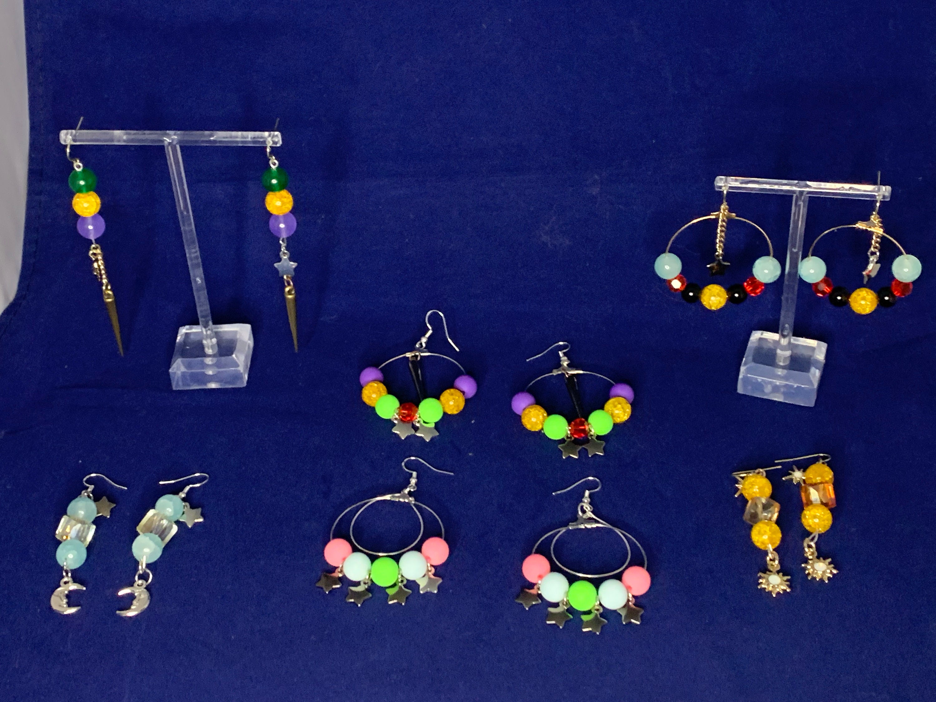 FNAF Earrings Glitchtrap and Vanny Bow Drop MTO -  Portugal