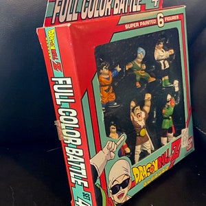 Dragon Ball Z Full Color Battle Set 4 With 6 Figures - Etsy