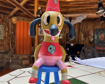 Underground Comic Dave Cooper's Eddy Table Vinyl Figure - Weasel