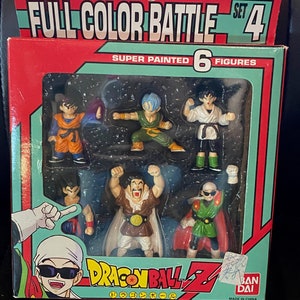 Dragon Ball Z Full Color Battle Set 4 With 6 Figures - Etsy