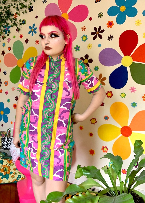 Alice Psychedelic 60s dress