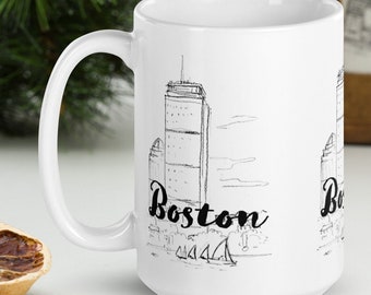 Boston travel mug, City of Boston mug