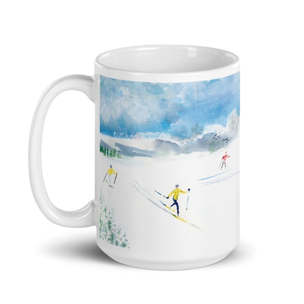 Cross Country Skier Etsy