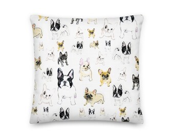 French Bulldog Decorative Art Pillow