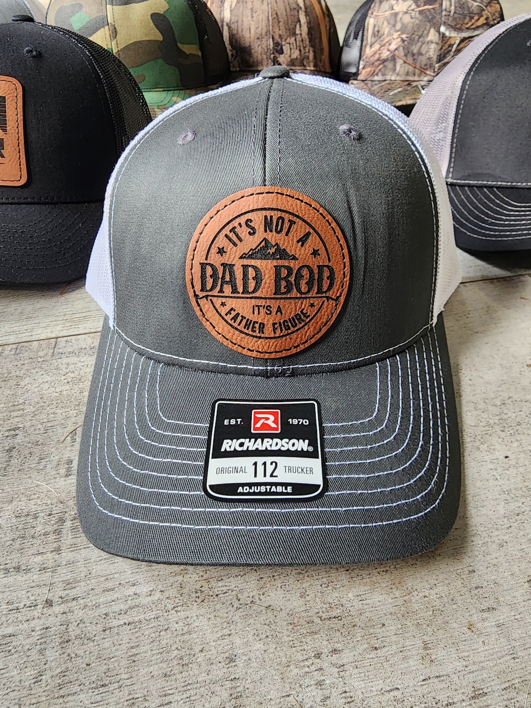 Dad Bod Hat, Custom Hat for Dad, Funny Dad Hat, Richardson Trucker Hat ...