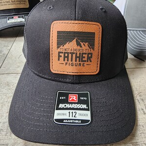 Casquette Trucker Dad Bod Richardson 112 – Noire, Taille Unique, Homme, Neuve