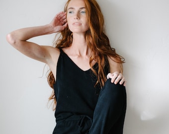 Cashmere Cami / Black