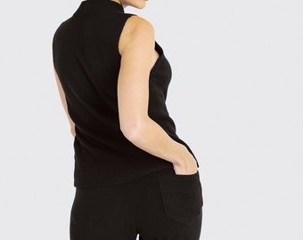 Cashmere Pocket Shorts / Black