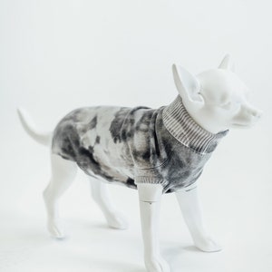 Cashmere Dog Sweater / Gray