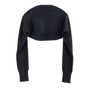 Cashmere Shrug / Black image 8