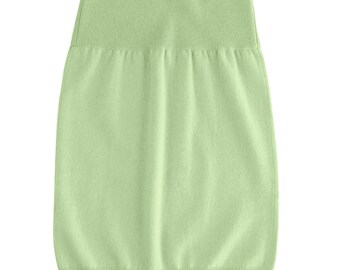 Cashmere Wool Mini Skirt / Pear