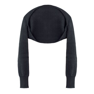 Cashmere Shrug / Black image 7