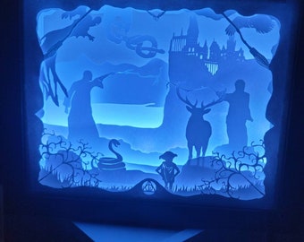 Download Harry Potter Light Box Etsy