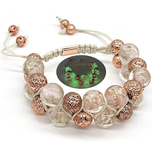 60 Pcs Glow in the Dark Glass Beads, 12mm Assorted European Lampwork Beads, Mermaid  Beads for Jewelry Making, Bracelets, Ocean Blue Beads 