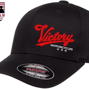 Victory  Hat Full Embroidery USA Made