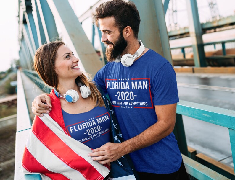 Florida Man 2020 Funny Political Shirt Unisex