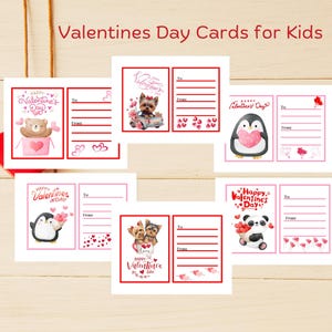 Cartes de Saint-Valentin pour camarades de classe/Cartes de Saint-Valentin imprimables pour enfants/Cartes de Saint-Valentin imprimables pour enfants/Saint-Valentin d'école/Cartes de Saint-Valentin imprimables