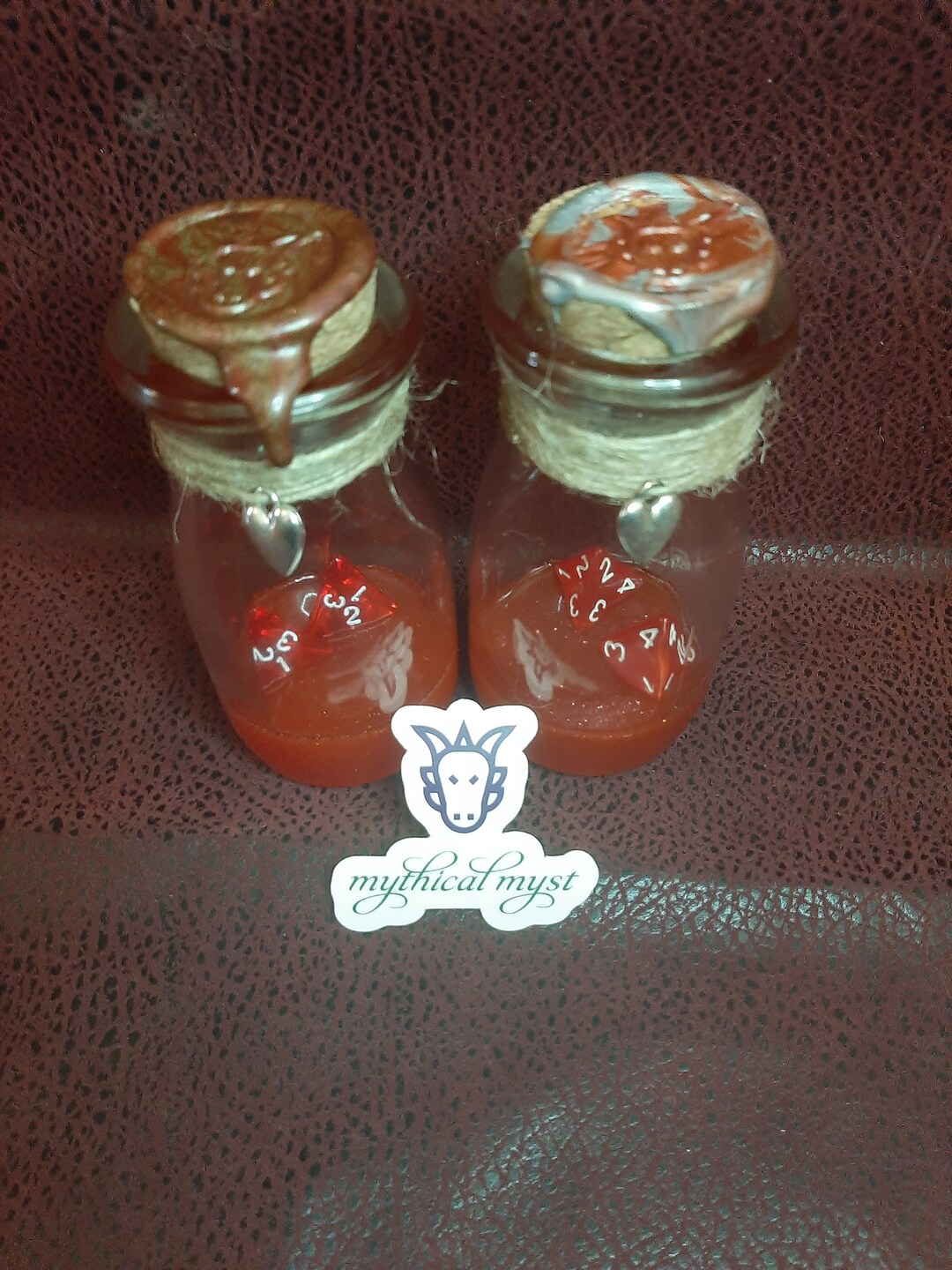 Potion de guérison D & D DND Mignon Fait à la main Rouge Etsy France