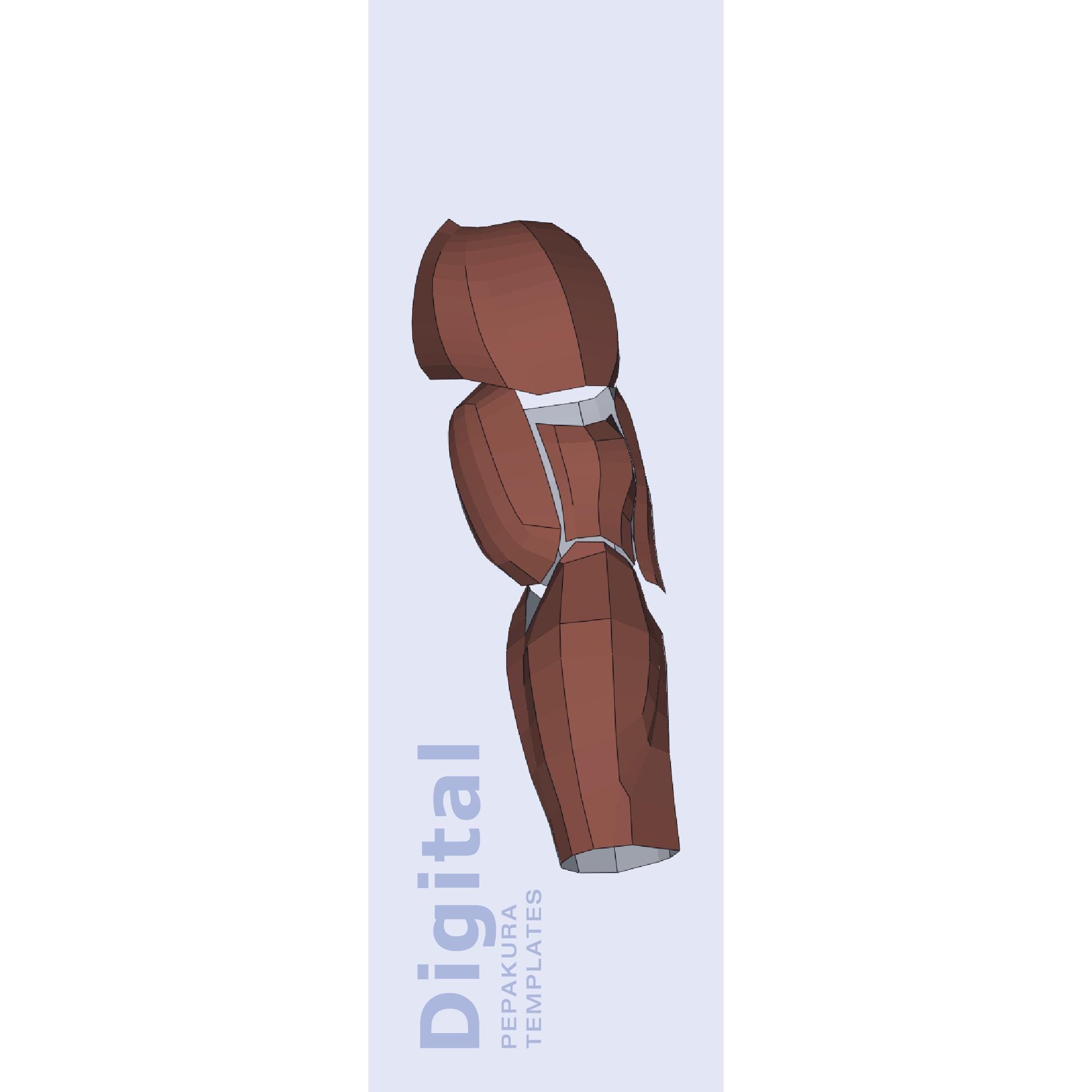Muscle Suit Cosplay Pepakura Template - EVA Foam Armor Pattern - Etsy