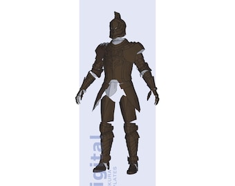 Tree Sentinel Inspired Cosplay Pepakura Template - EVA Foam Armor Pattern