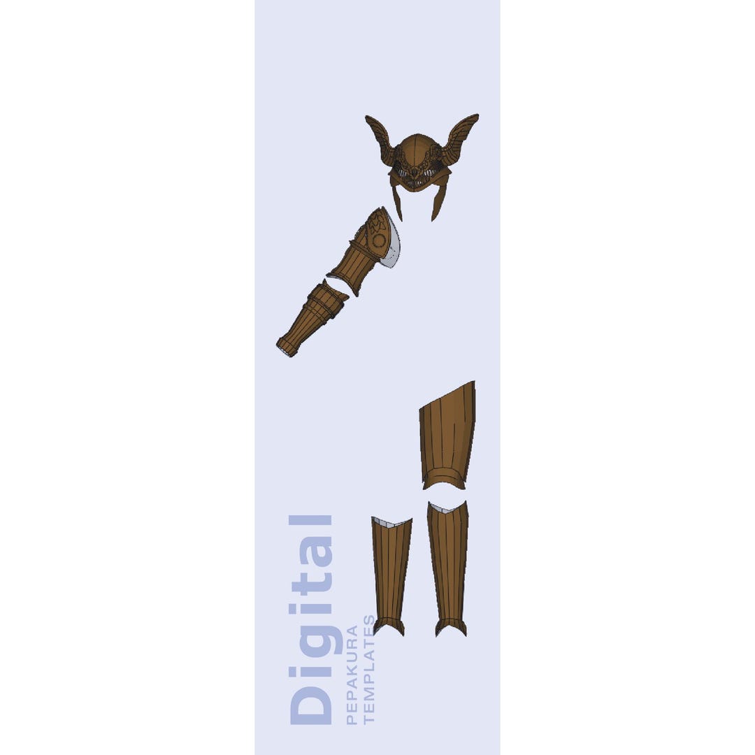 Malenia Inspired Armor Cosplay Pepakura Template - EVA Foam Armor ...