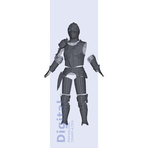 Modello Pepakura per cosplay ispirato a un'impronta digitale infetta - Modello per armatura in schiuma EVA