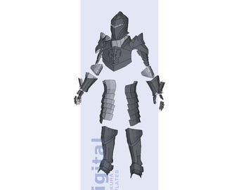 Grey Warden Inspired Cosplay Pepakura Template - EVA Foam Armor Pattern