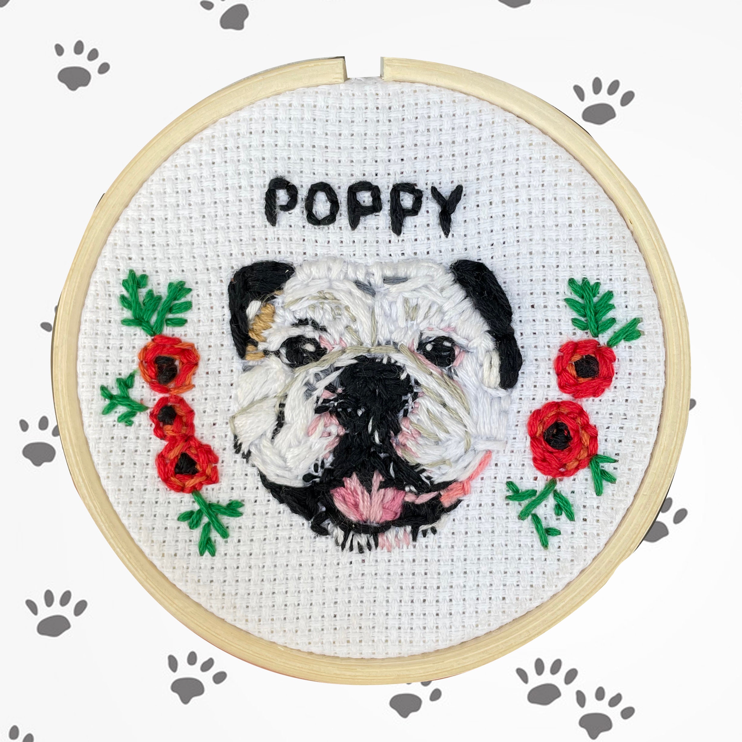 3インチミニペット刺繍 - Etsy 日本