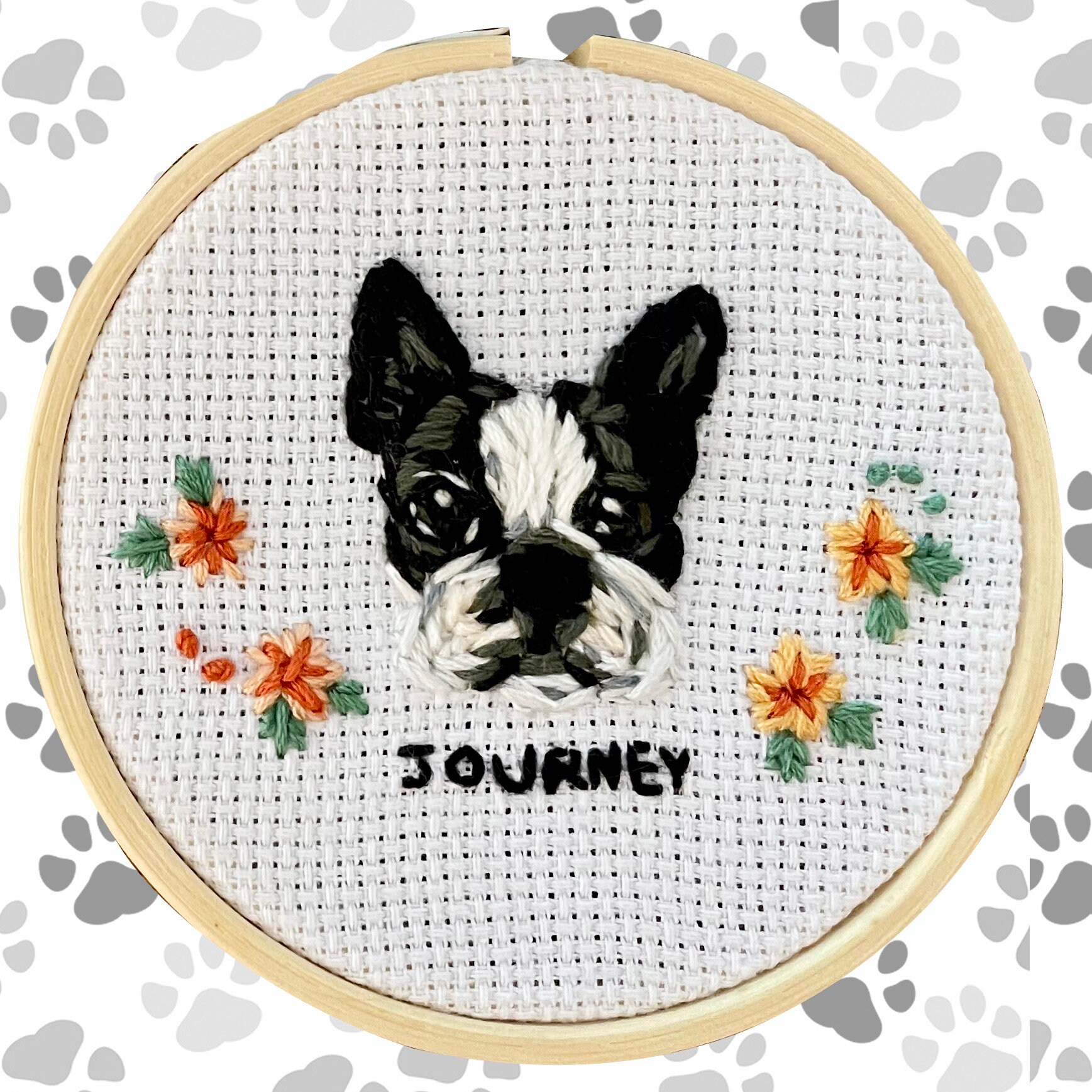 3インチミニペット刺繍 - Etsy 日本