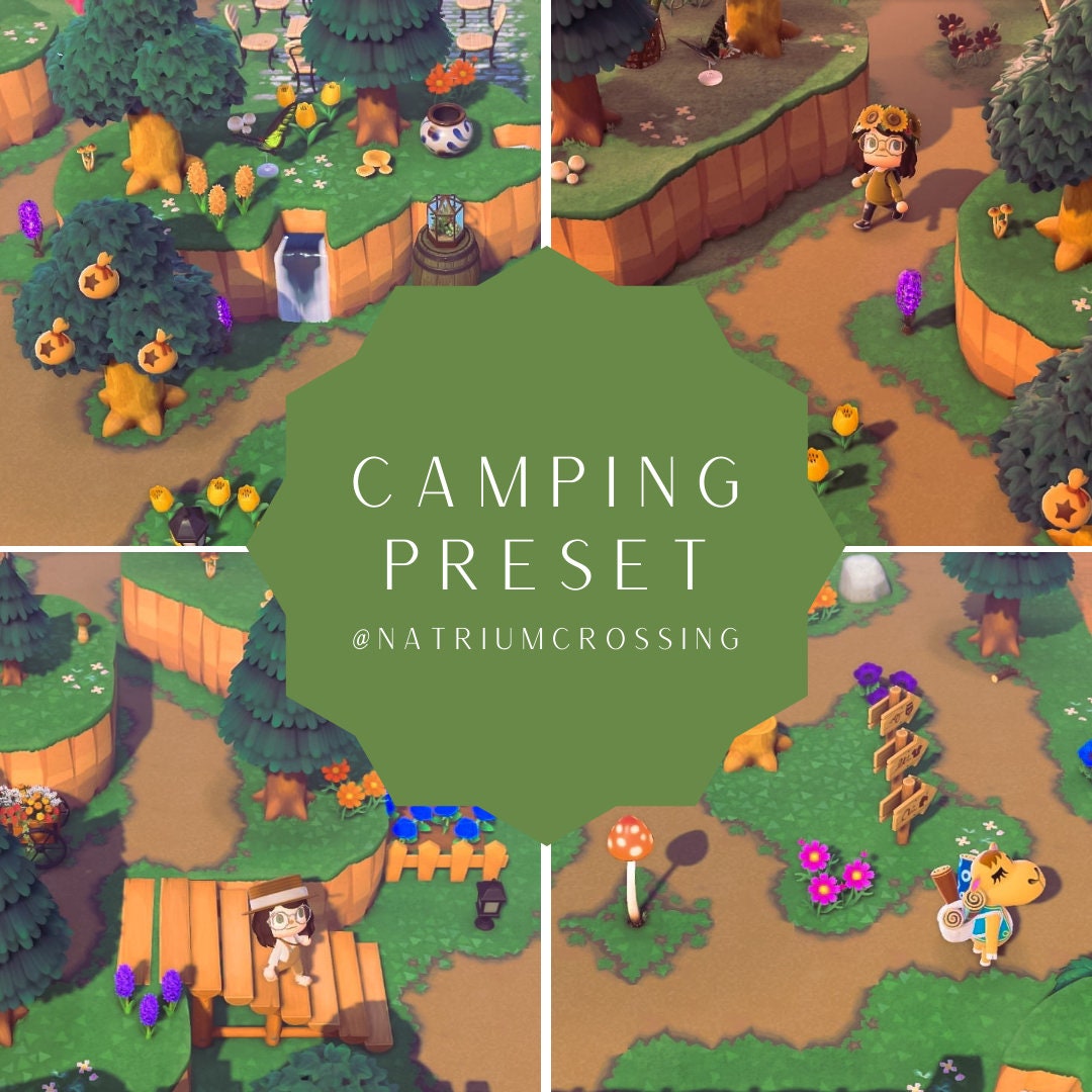 Camping Preset Animal Crossing ACNH Preset for Lightroom Mobile