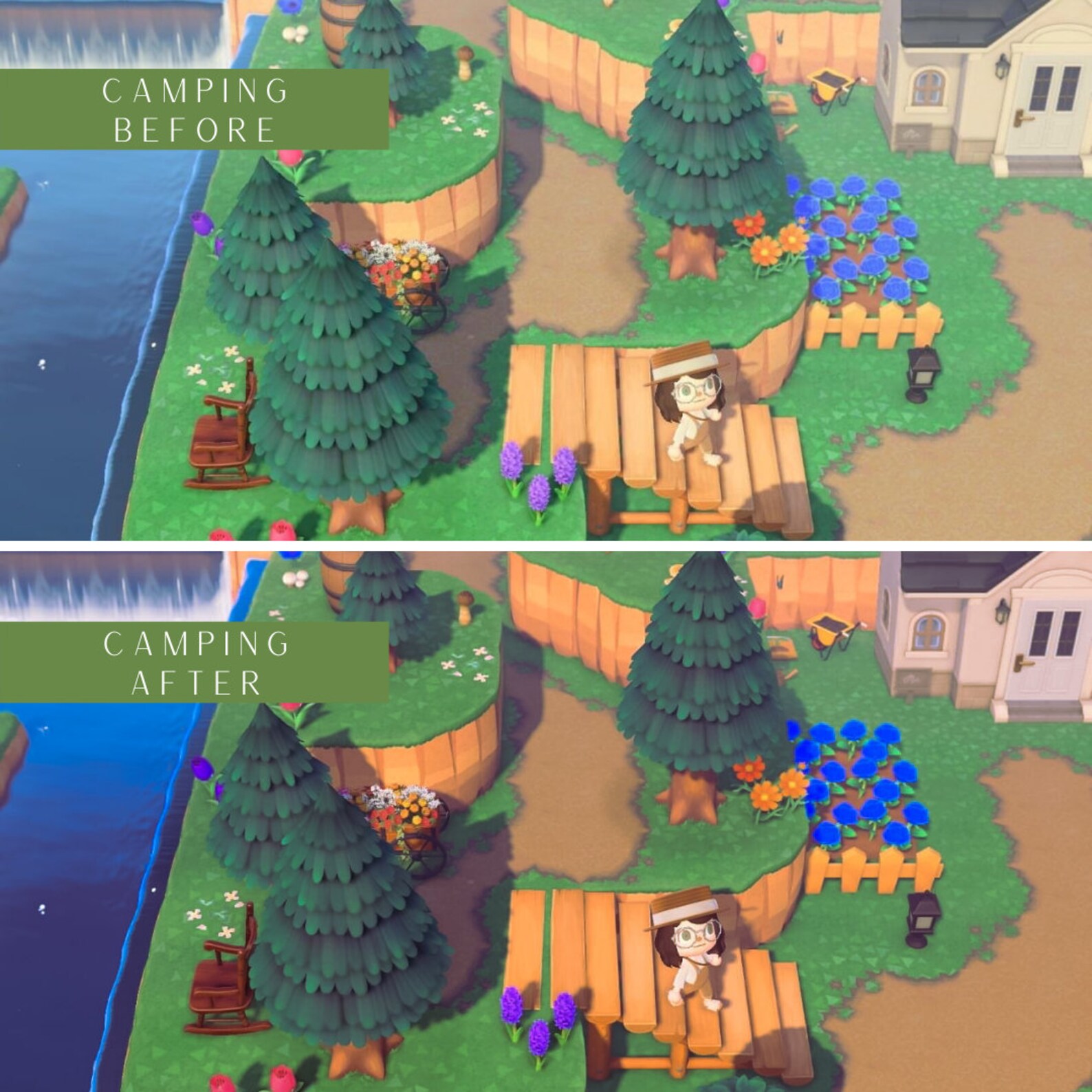 Camping Preset Animal Crossing ACNH Preset for Lightroom Etsy