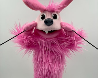 Swazzle Pup-Pet Hand Puppet Pink