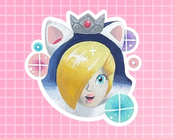 Rosalina Cat Sticker