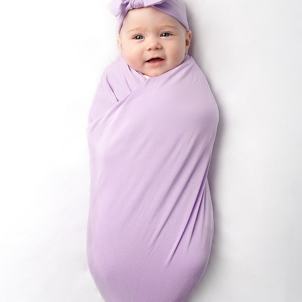 Premium Bamboo Swaddle Set - Reduce Startle Reflex - Hospital Blanket, Baby Shower Gift, Soft - Newborn - Gender Neutral - Pregnancy Gift.