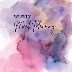 Printable Weekly Meal Planner