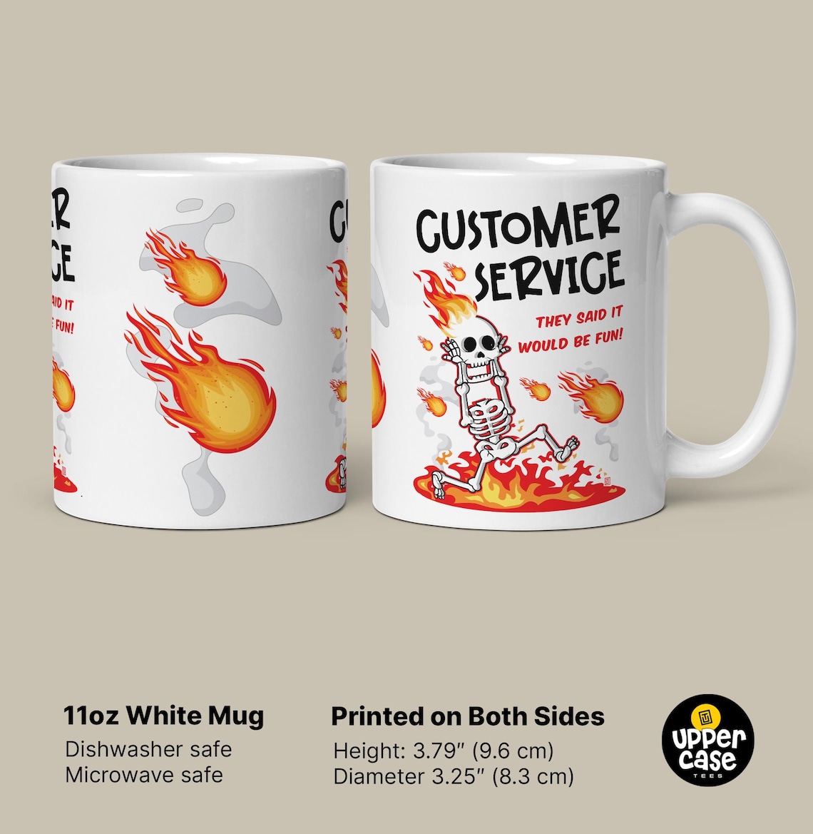 Funny Customer Service Mug, Call Center Coffee Cup - Etsy