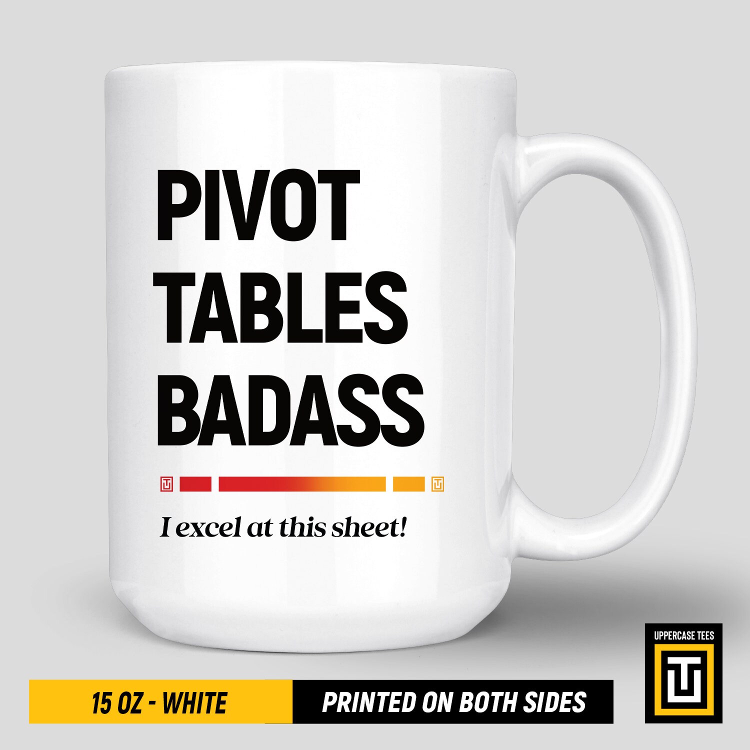 Funny Data Analyst Mug, Spreadsheet Cup, Tax Season Teacup, Gift for Coworker, Accountant Gift