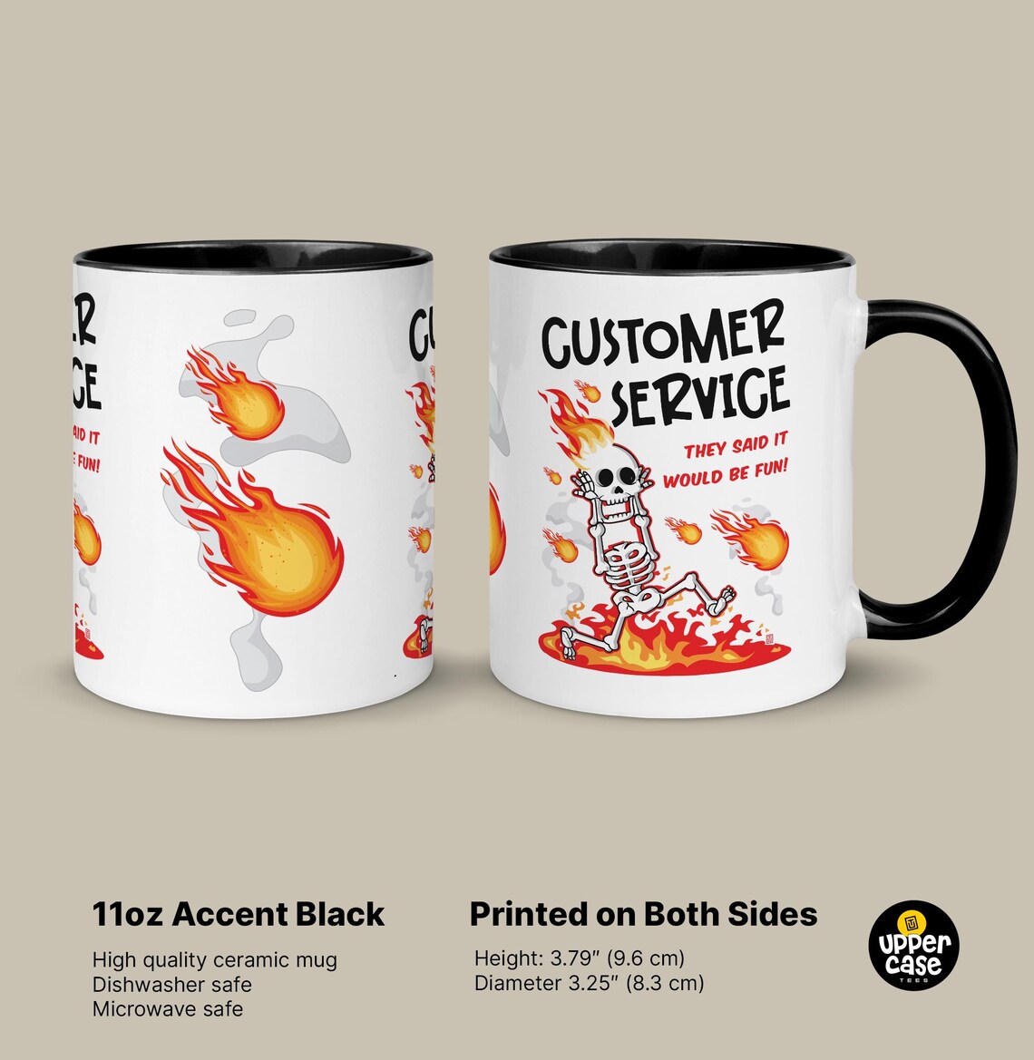 Funny Customer Service Mug, Call Center Coffee Cup - Etsy
