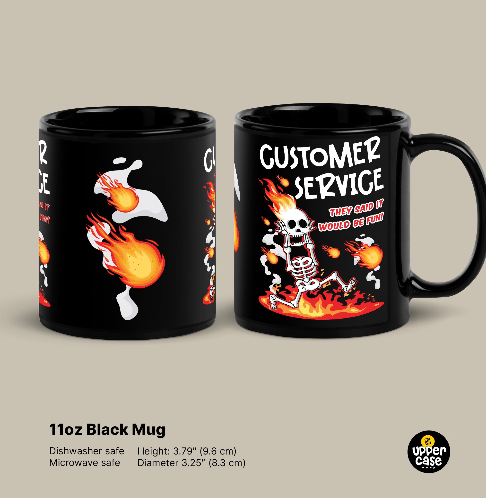 Funny Customer Service Mug, Call Center Coffee Cup - Etsy
