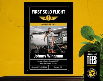 Traditional FAA License Plaque | Personalized Gifts For Pilots