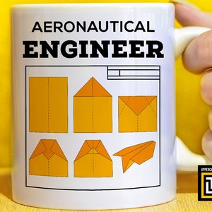 Aeronautical Engineer Mug, Funny Aerospace Engineer Cup , Gift for Aeronautical Engineer, Aerospace Engineering Student Graduation Gift