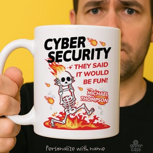 Cyberbeveiligingsmok - grappig InfoSec, cadeau IT-beveiliging, ethische hacker