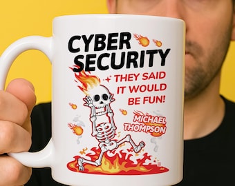 Cyber Security Mug - Funny InfoSec, IT Security, Ethical Hacker Gift