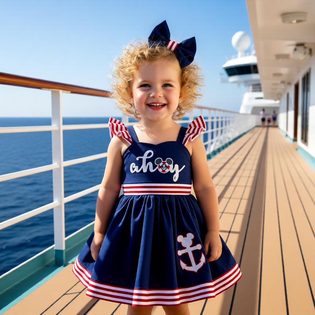 Girls Size 6 Nautical Dress - Etsy