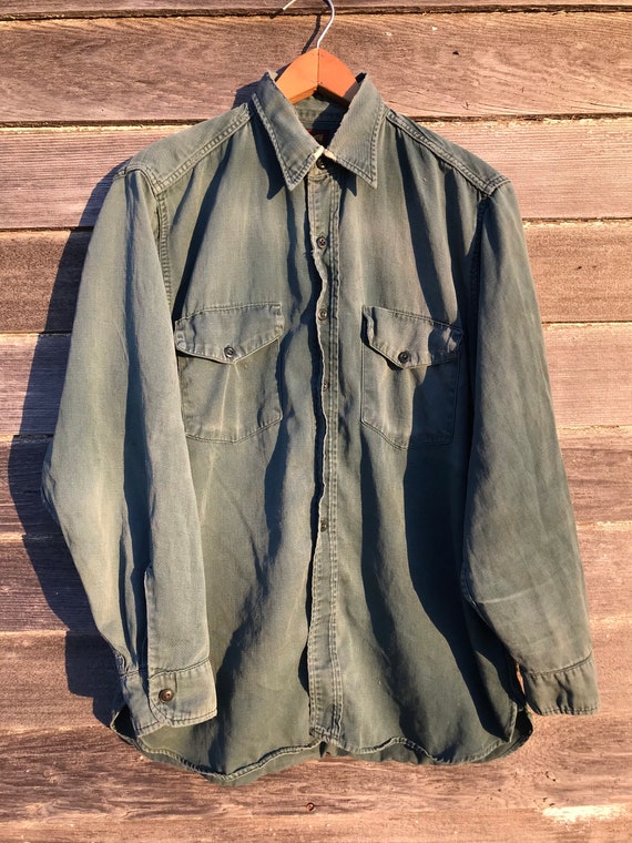 1950’s Big Smith Sanforized Cotton Work Shirt